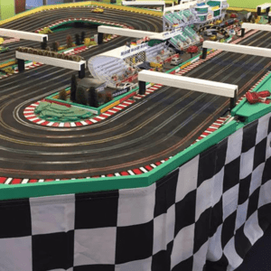 6 Lane Scalextric Hire