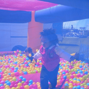 inflatable ball pond hire