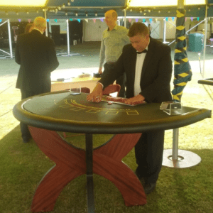 christmas casino hire near me