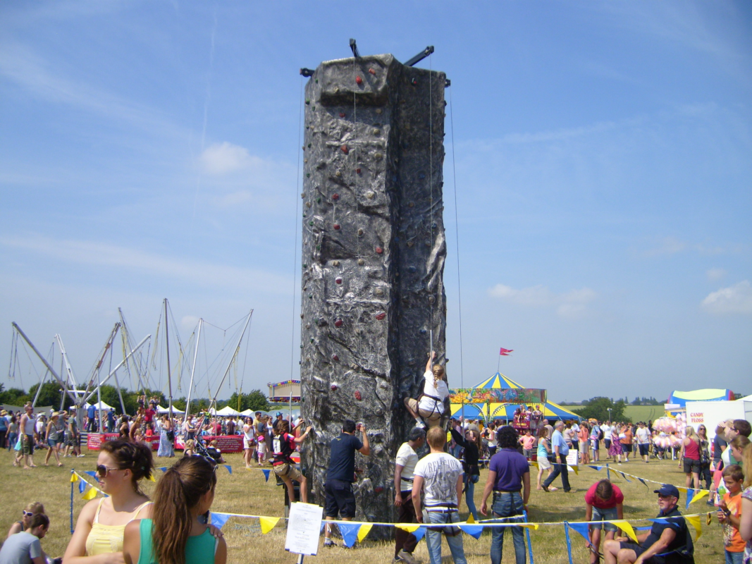 mobile climbing wall hire near me