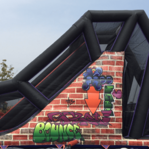 free fall slide hire near me