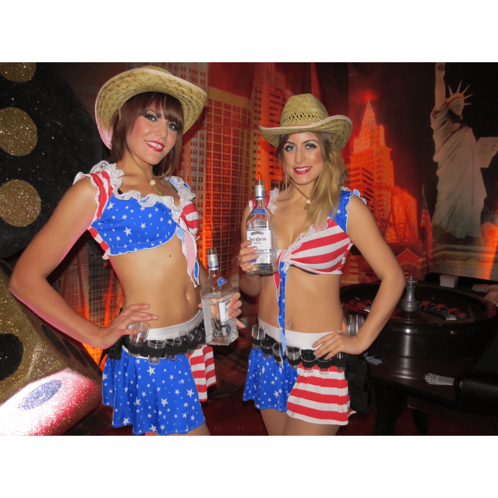 shot girls hire near me