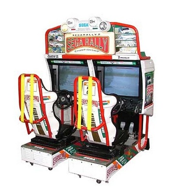 Arcade Games and Simulators Hire 7 Sega Rally 2 Arcade Game