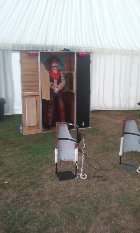 Saloon Bar Shootout Hire 6 Wild West Cowboy Game
