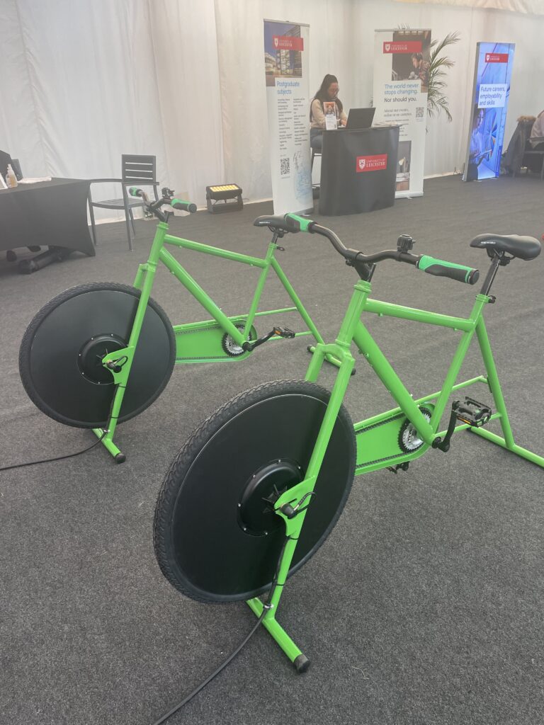 Bike Producing Electricity