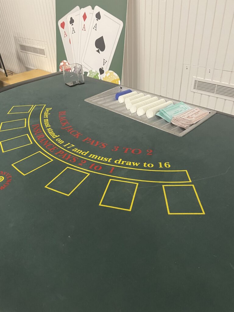 Blackjack Table Hire