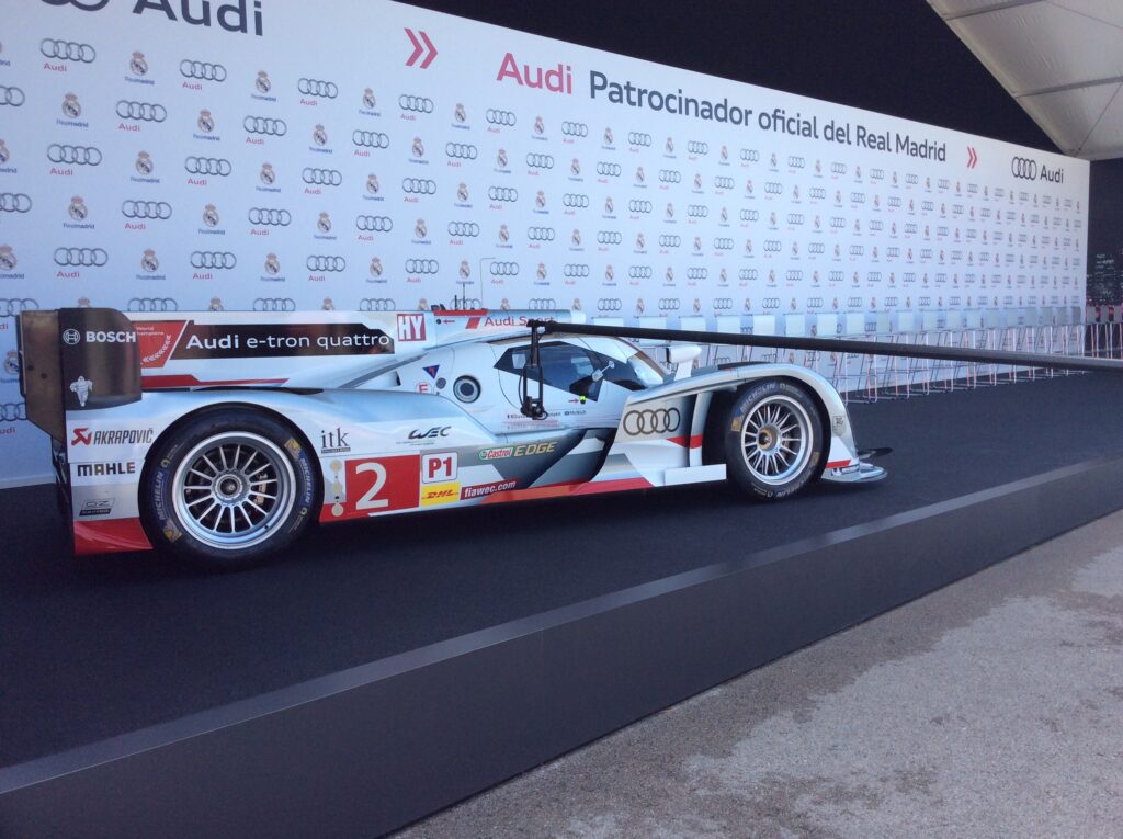 Audi Sports Car at Batak Madrid Event