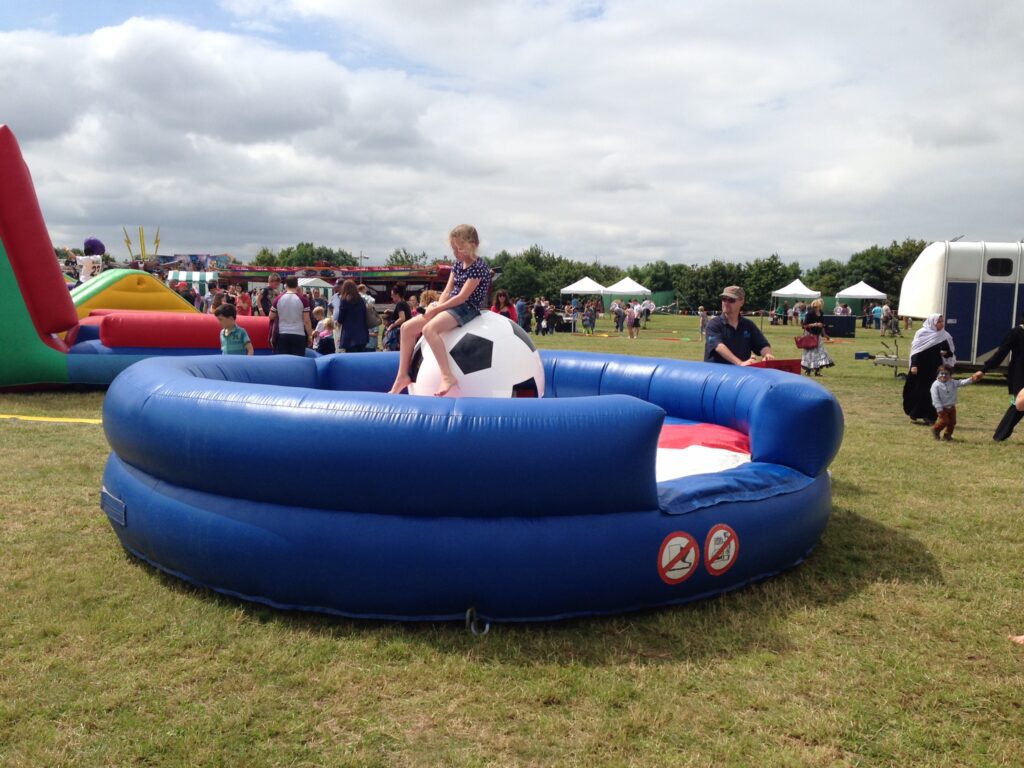 Rodeo Football Hire and Football Themed Ideas for Euro 2024 Events 4 Rodeo Football Ride Hire