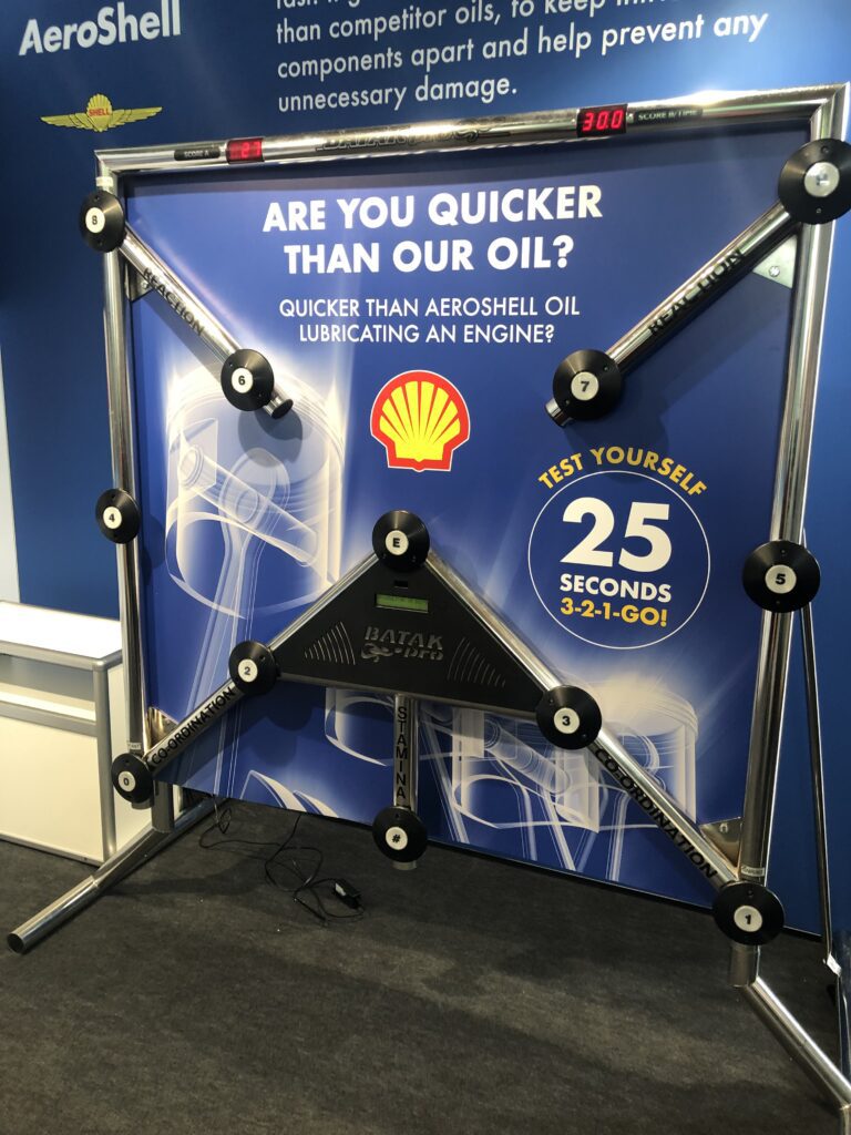 Batak Pro Hire for Roadshow Events 9 Reaction Game Hire