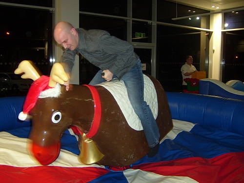 Rodeo Reindeer Hire - Christmas party games hire 6 Rodeo Reindeer Hire