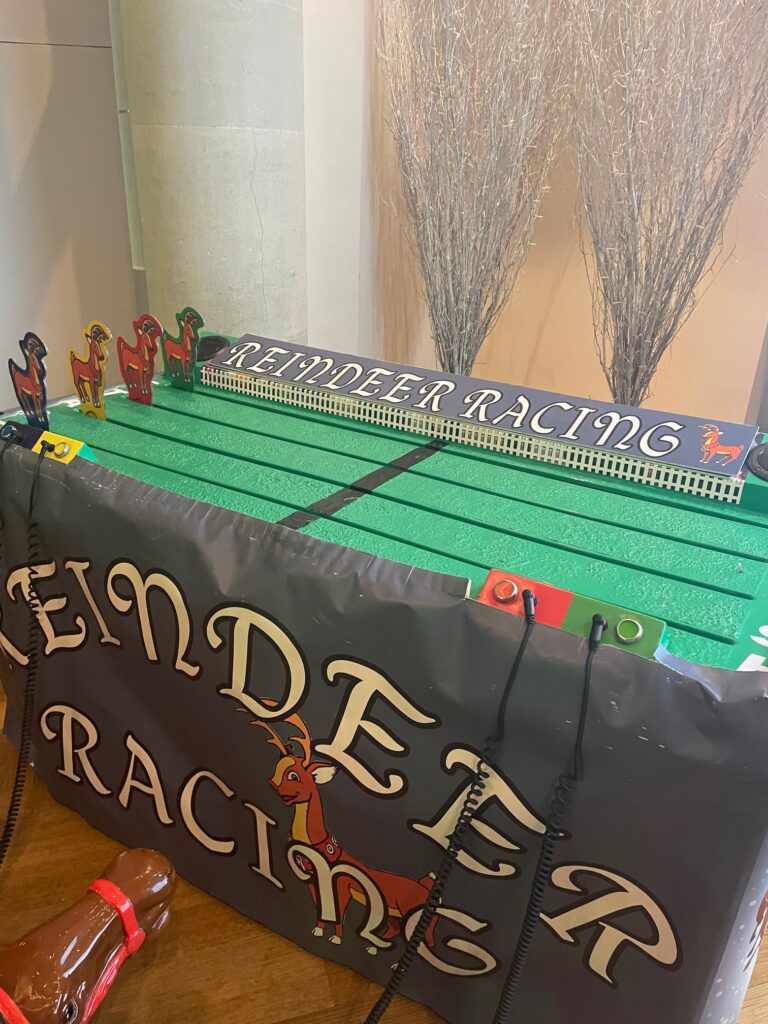 Reindeer Racing Hire for all Christmas Parties 9 Reindeer Racing Game Hire