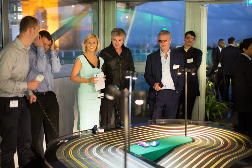 8 Ideas to make your Christmas Parties and Events go with a BANG! 5 Christmas Scalextric Hire