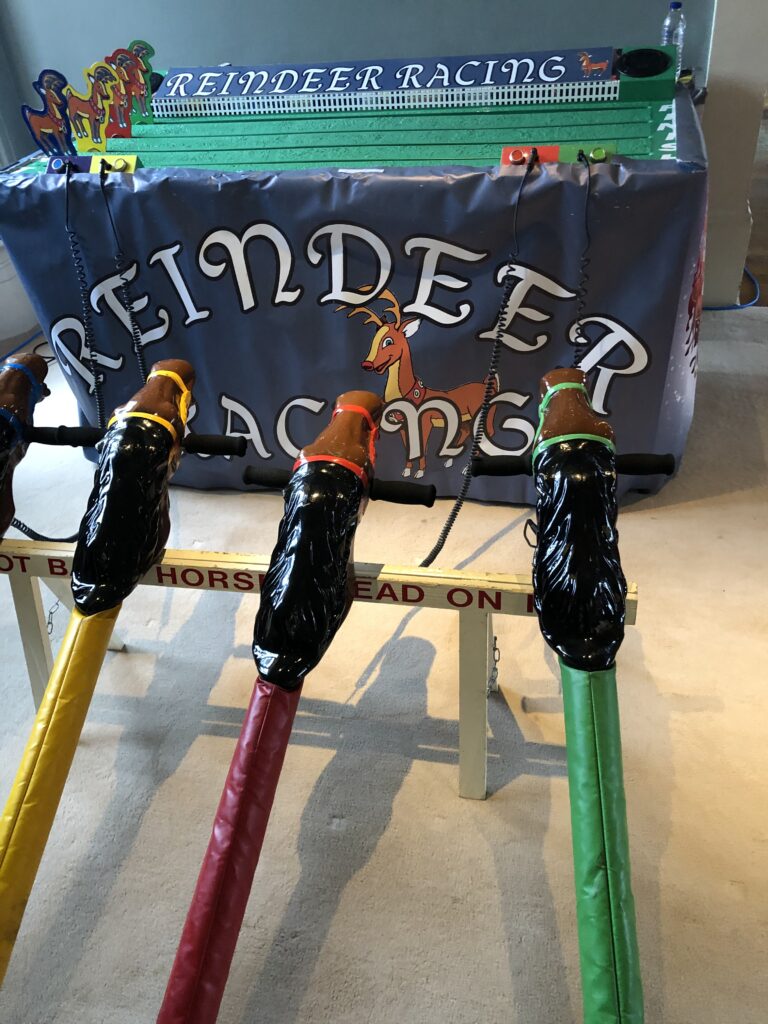 Reindeer Racing Hire for all Christmas Parties 3 Reindeer Racing Hire