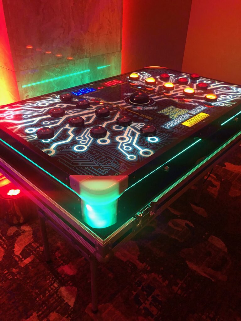 Top 10 Ideas for Exhibition Stand Game Hire 6 Neuron Racer Hire