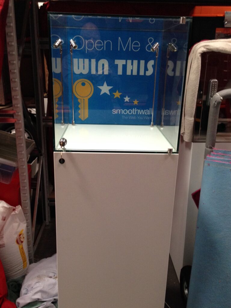 Unlock the Box Hire – 6 reasons to hire for your next Exhibition Stand Attraction 5 Open the Box Game