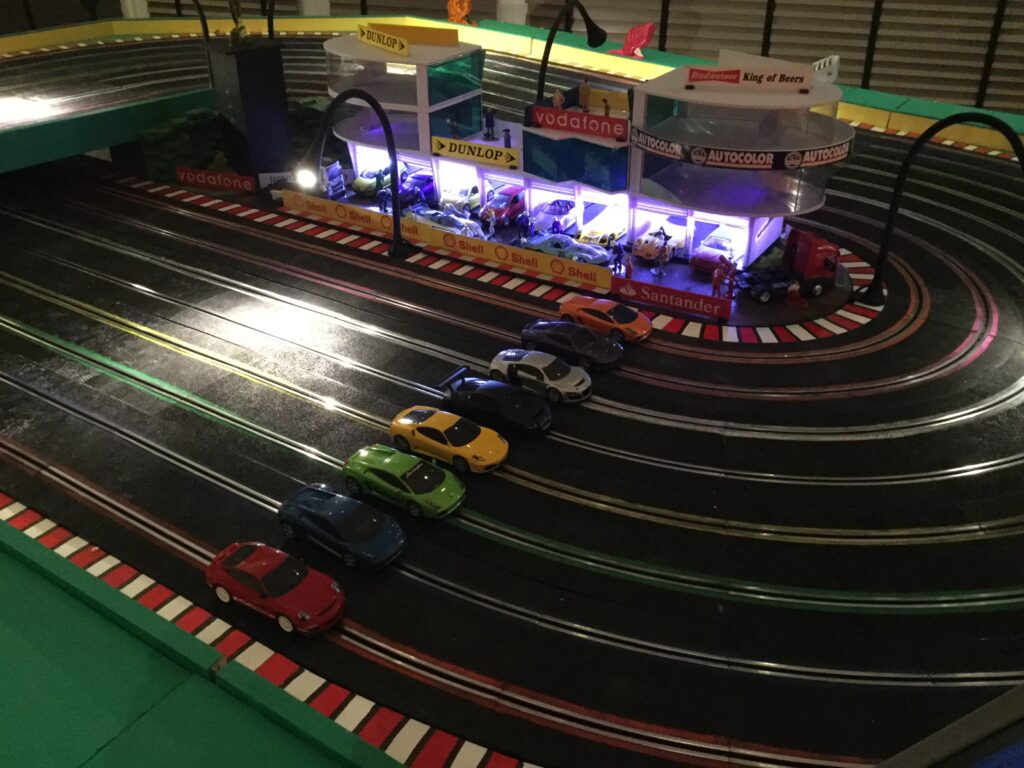 Why should I choose Giant Scalextric Hire for my next event? 10 8 Lane Giant Scalextric Hire
