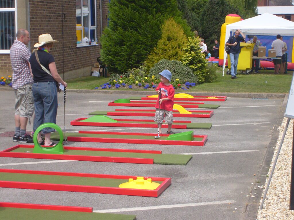 Wedding Reception Games Hire 6 Crazy Golf Hire Near Me