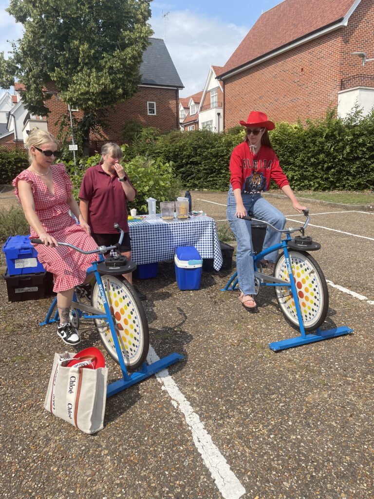 Sustainability Managers organising Green Games – 7 Great Eco Friendly Games and Activity ideas. 4 Smoothie Bike Hire