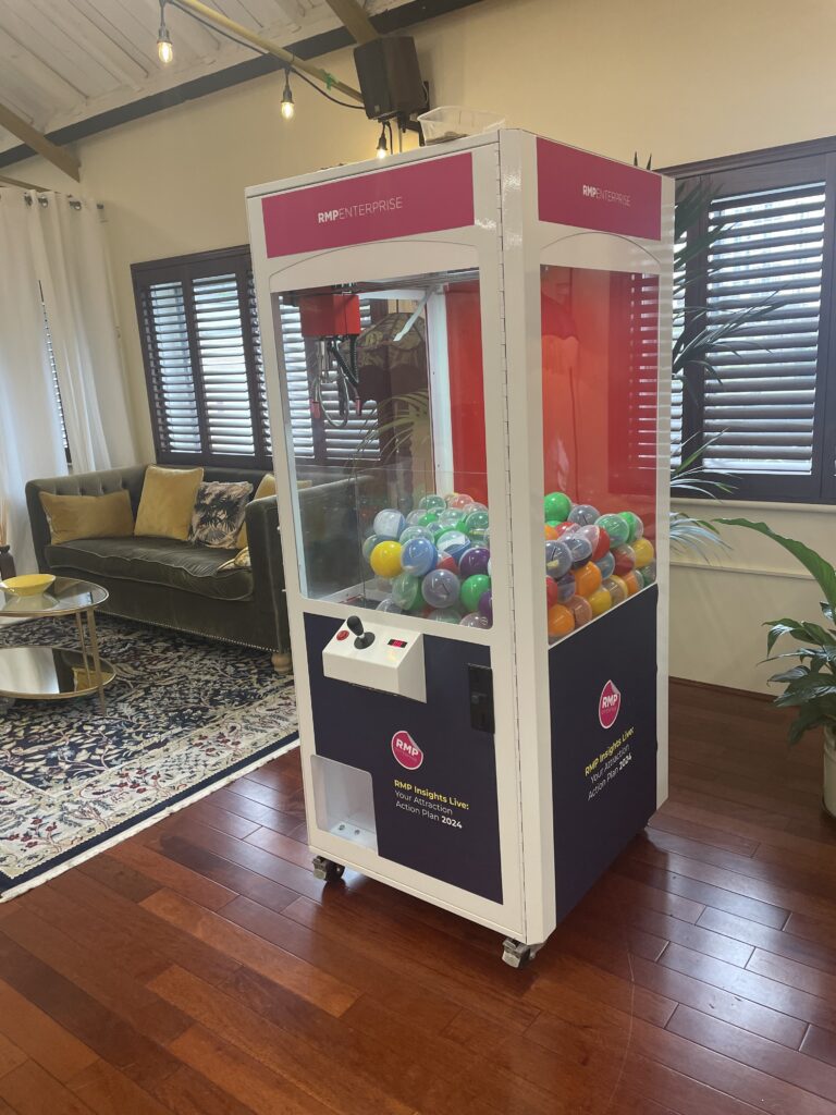 Branded Grabber Game Hire