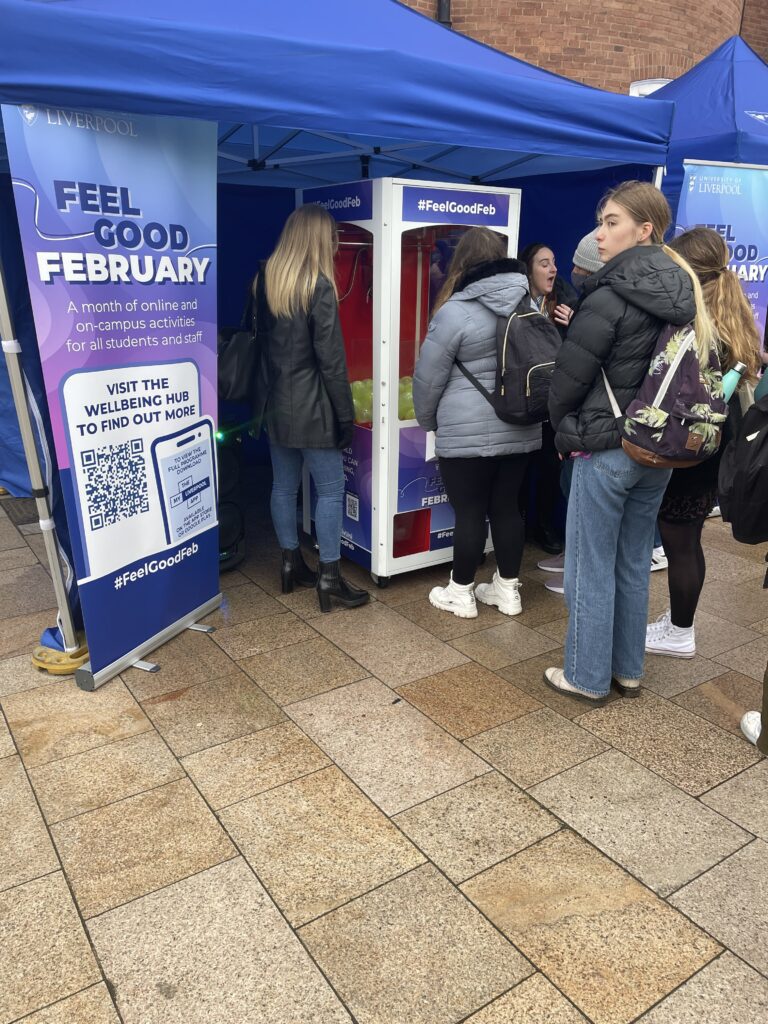 Arcade Grabber Hire for Freshers events