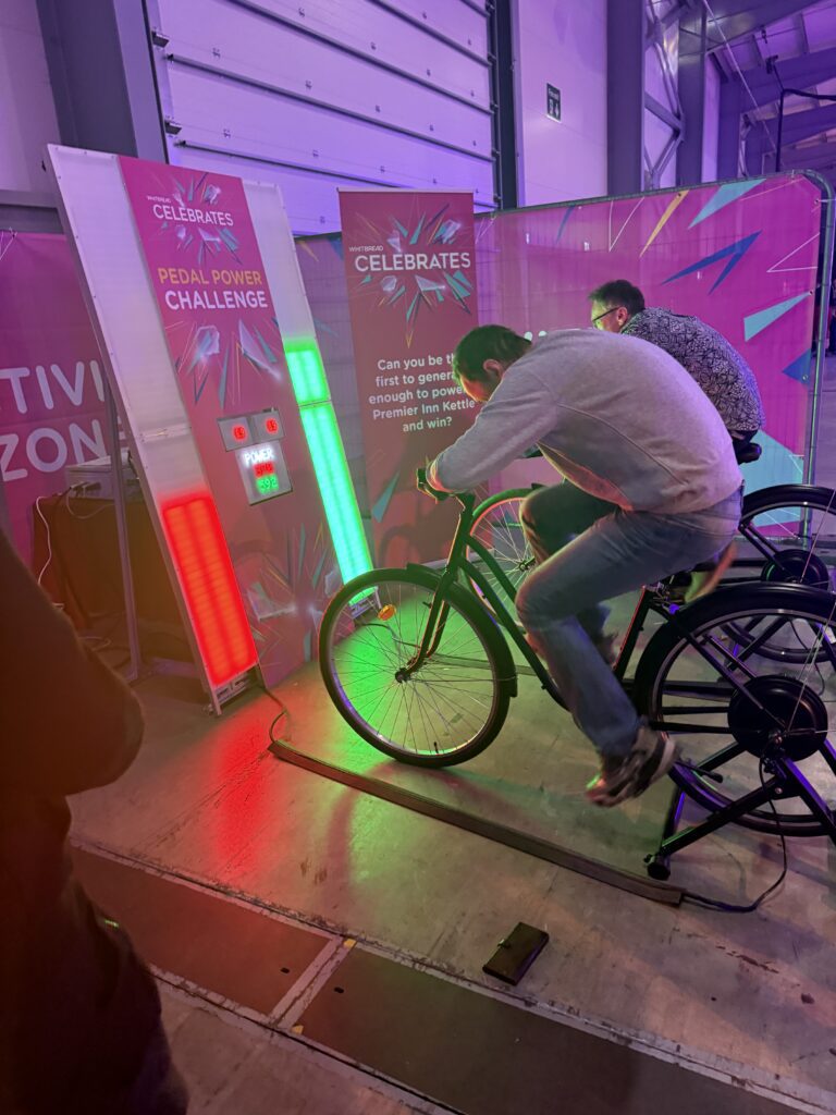 Student and Freshers Events – Ideas for Freshers Fairs 5 Pedal Power Tower Hire