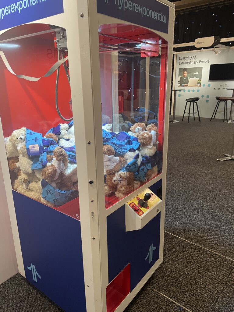 Arcade Grabber for Freshers Fairs