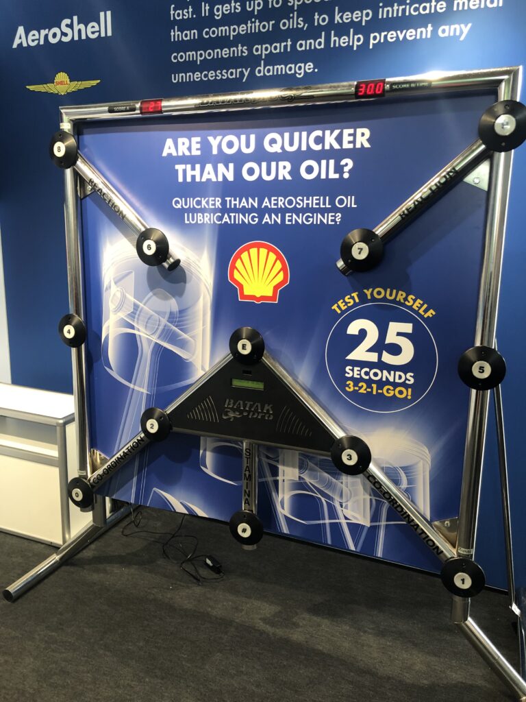 Fully branded reaction wall hire