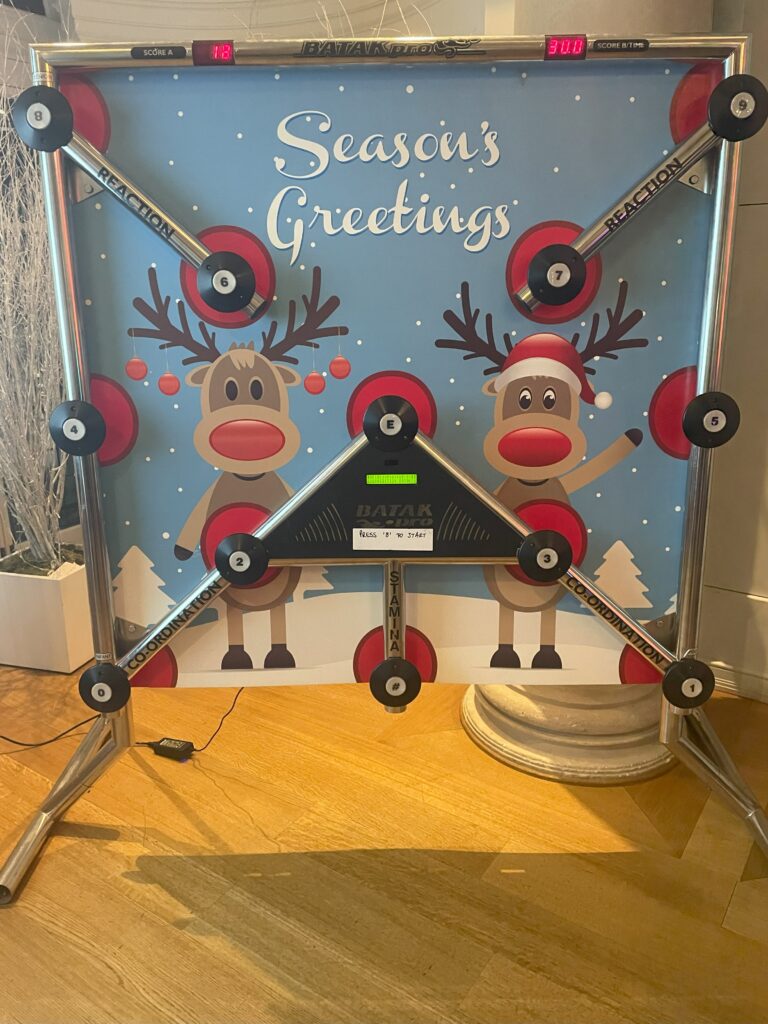 Engage your team with Batak at your Christmas event. 5 Interactive Christmas Games Hire
