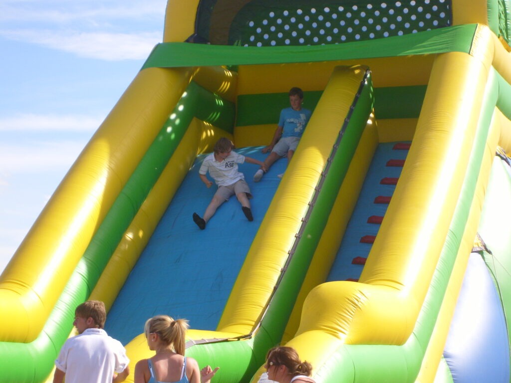 Top 10 Inflatable Hire Ideas for School and Company Fun Days 7 Giant inflatable slide