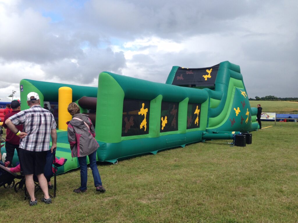 Top 10 Inflatable Hire Ideas for School and Company Fun Days 4 Inflatable assault or obstacle course