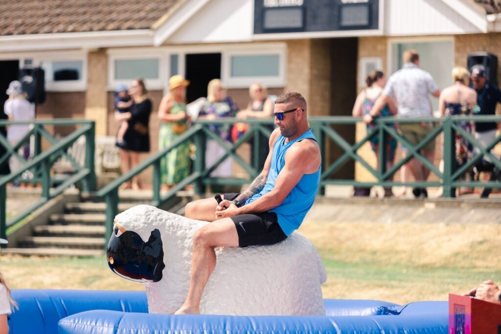 Top 10 Inflatable Hire Ideas for School and Company Fun Days 10 Rodeo Sheep